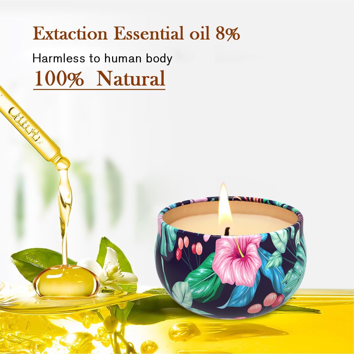 Scented Candles Gift Set 3 Pack Aromatherapy Candles