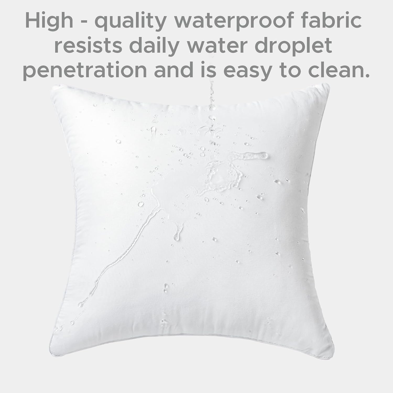 18x18 Waterproof Pillow Inserts Set of 4