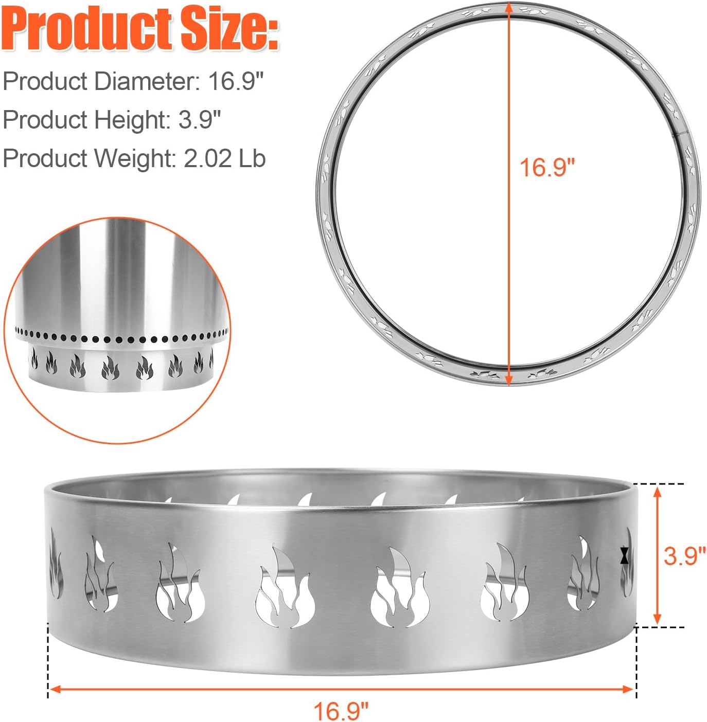 Fire Pit Lid and Stand for Solo Stove Bonfire 20