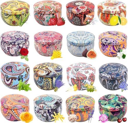 Howemon Scented Candles Gift Set - 16 Pack