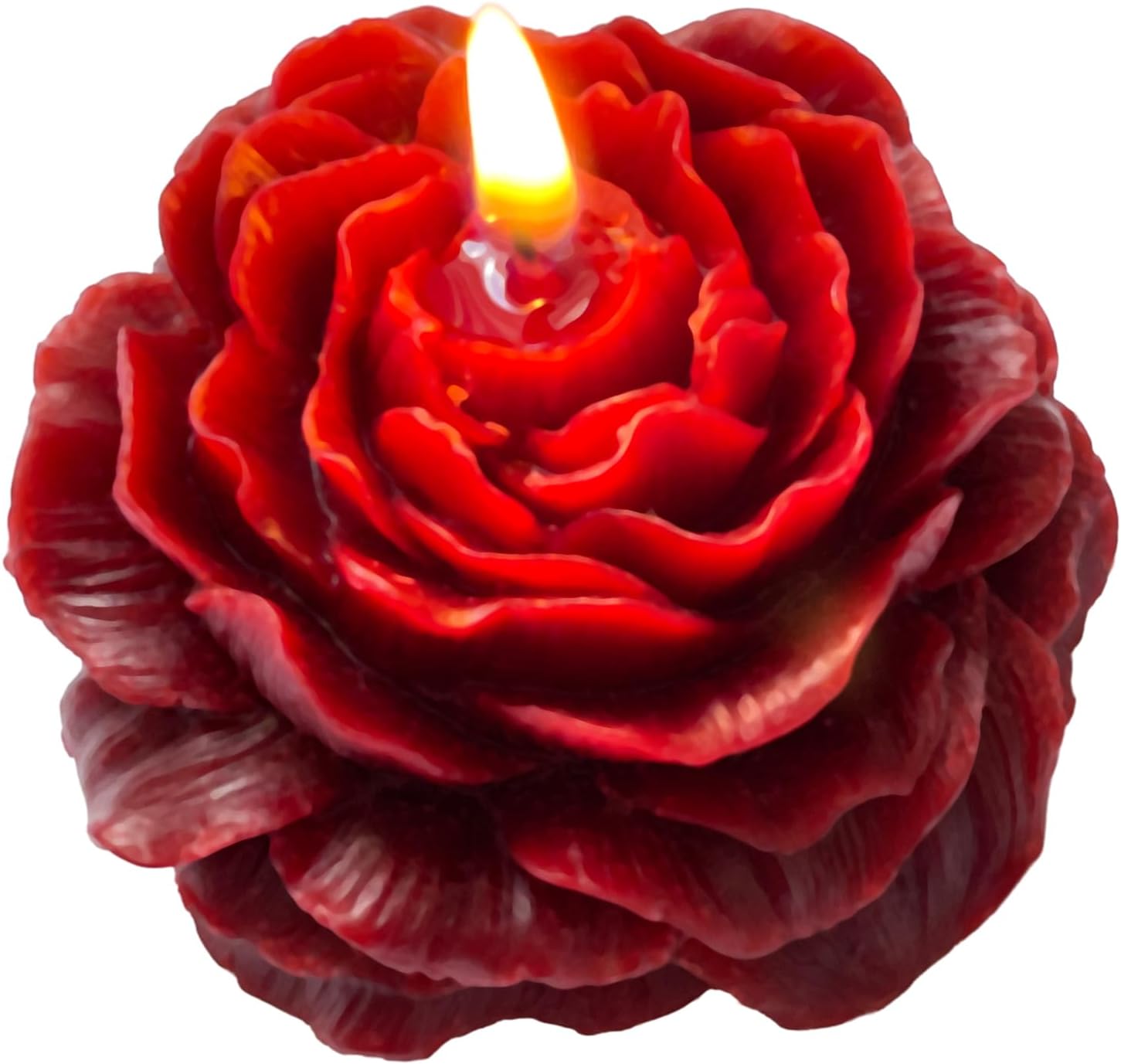Burgundy Peony Scented Candles for Women Friends Colleagues