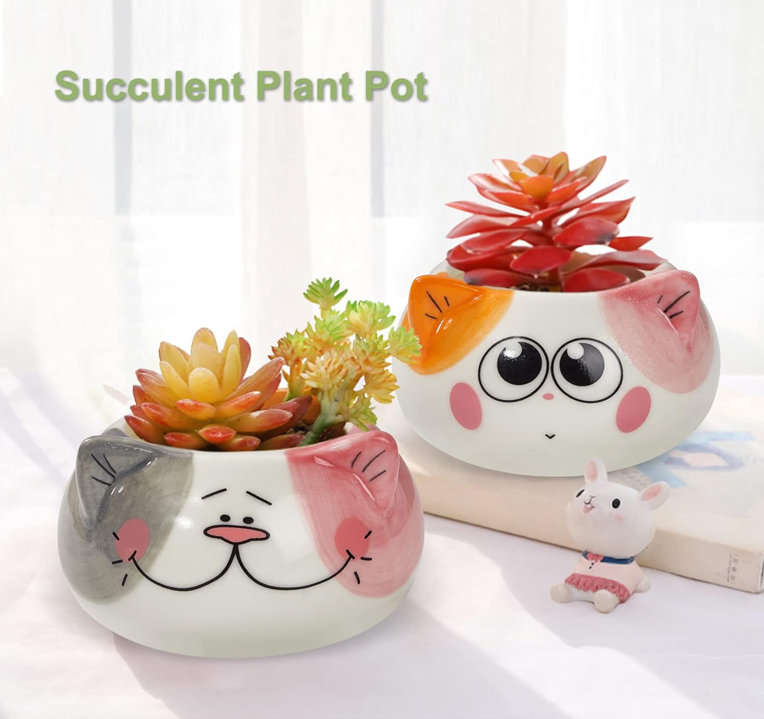 Kinforse Scented Candles 6 Pack Cat-Themed Gifts for Women