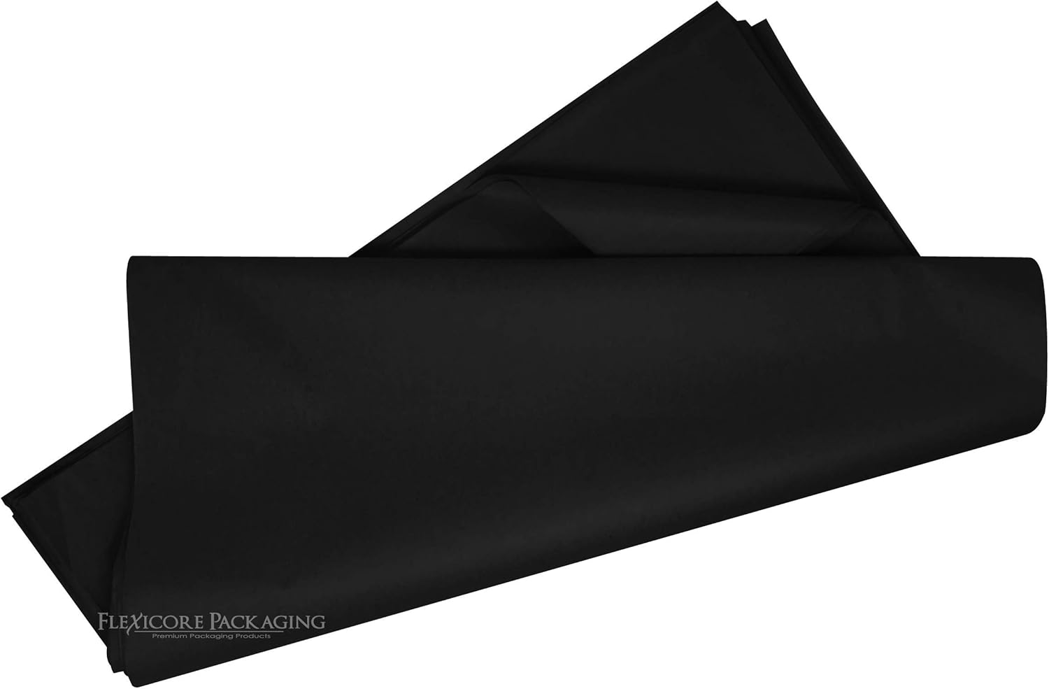 Flexicore Packaging Black Tissue Paper 15x20 10 Sheets
