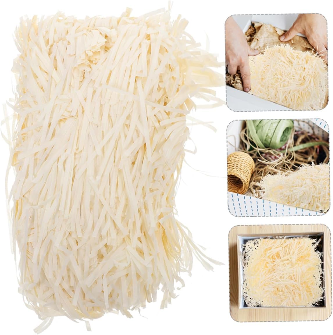 Ipetboom Shredded Paper Filler for Boxes and Baskets