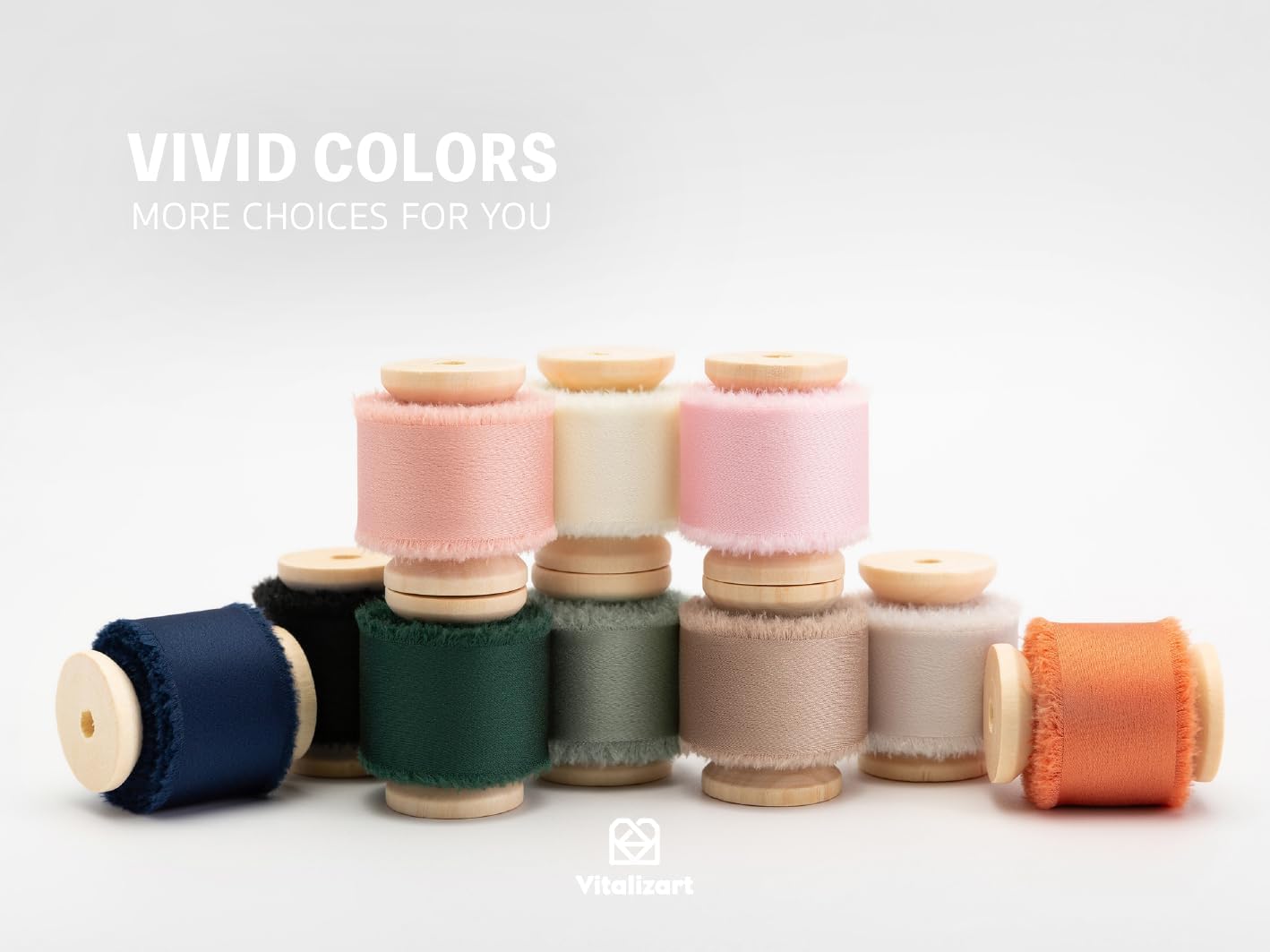 Vitalizart 1 Inch x 15 Yard Gift Wrap Ribbon