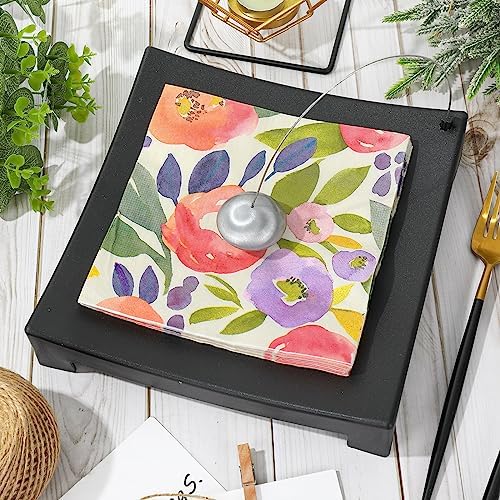 80Pcs Floral Watercolor Dinner Napkins