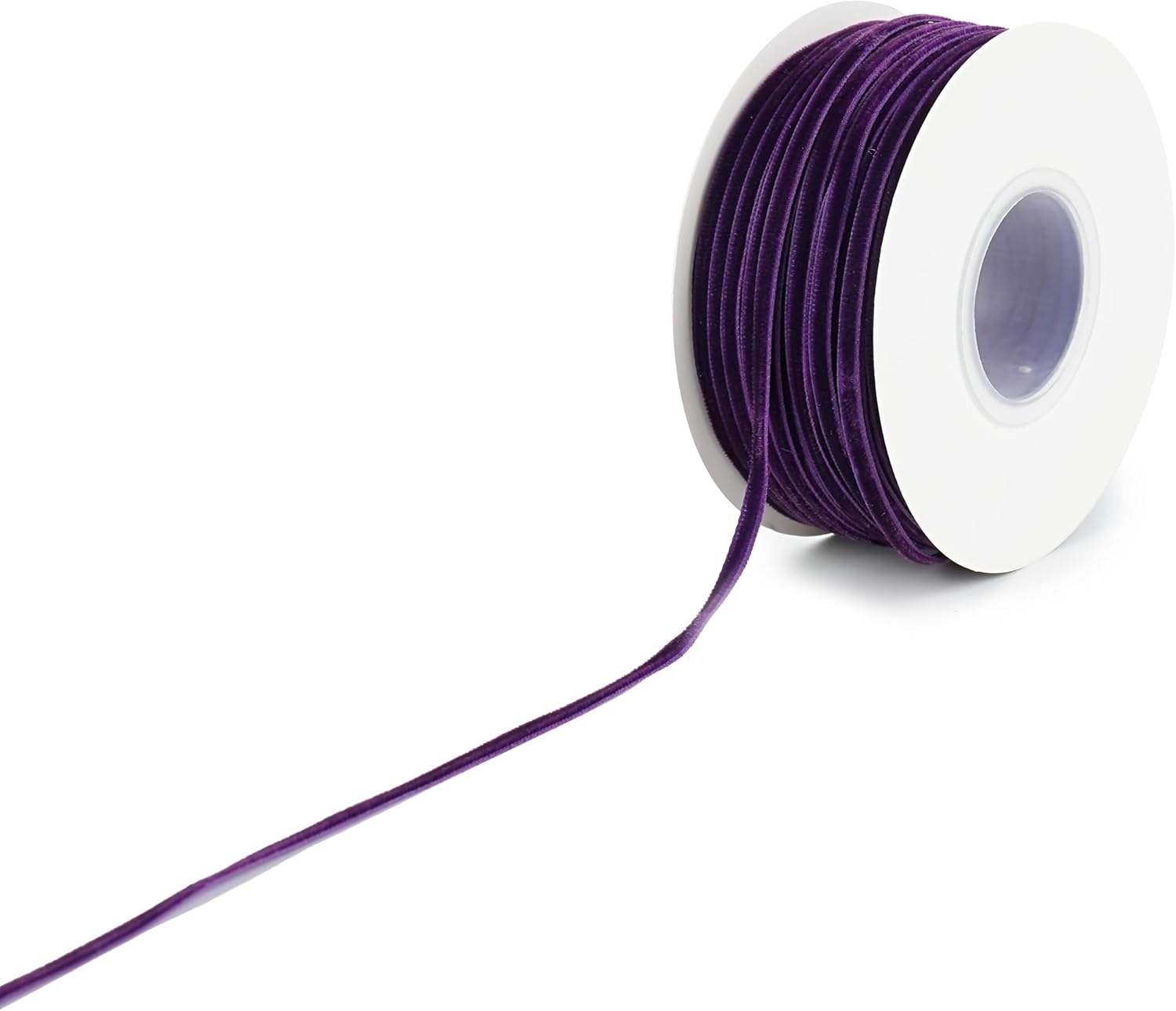 MAYREEL Purple Velvet Ribbon 18 Inch 50 Yards
