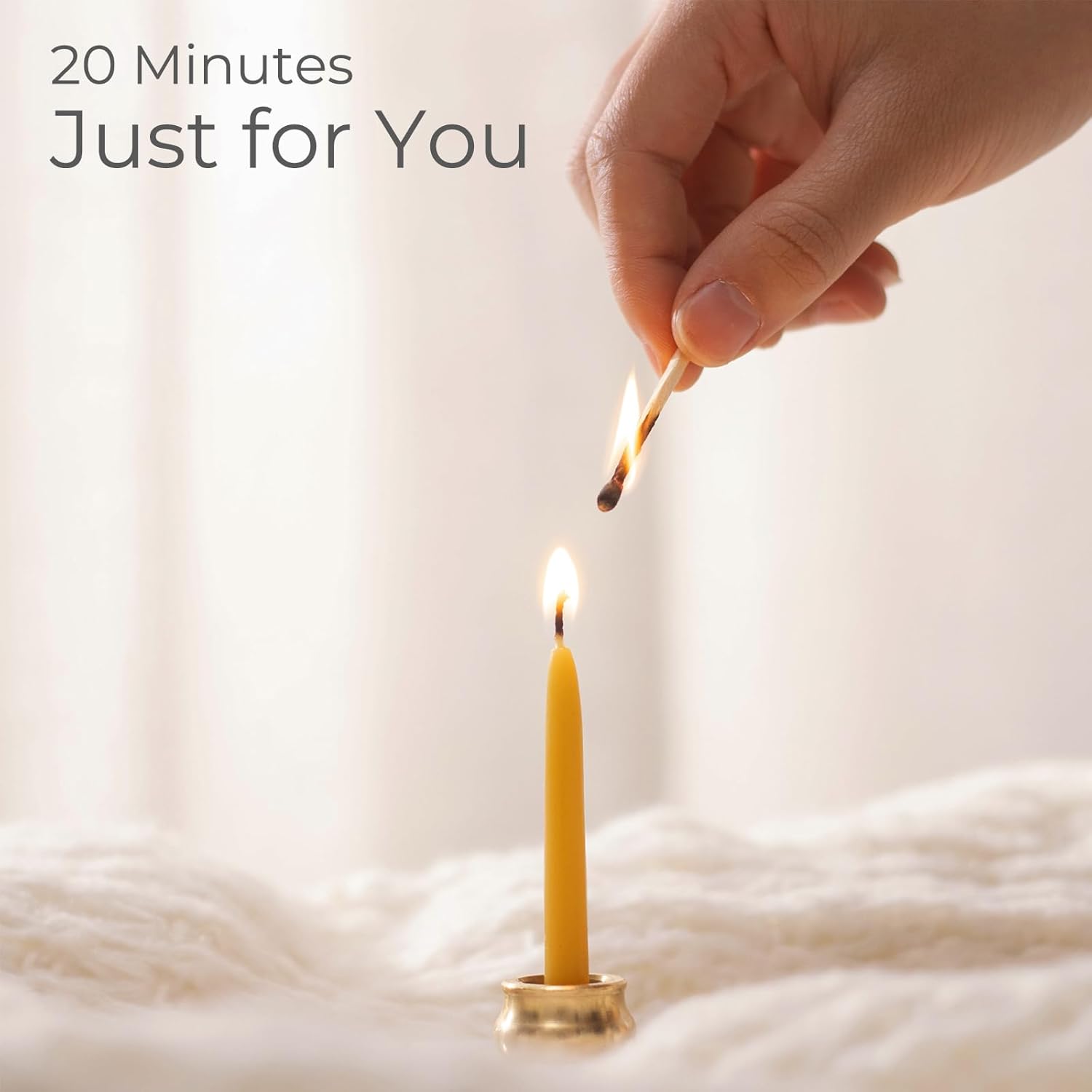 30 Mindful Meditation Candles - 1 Month Supply Set