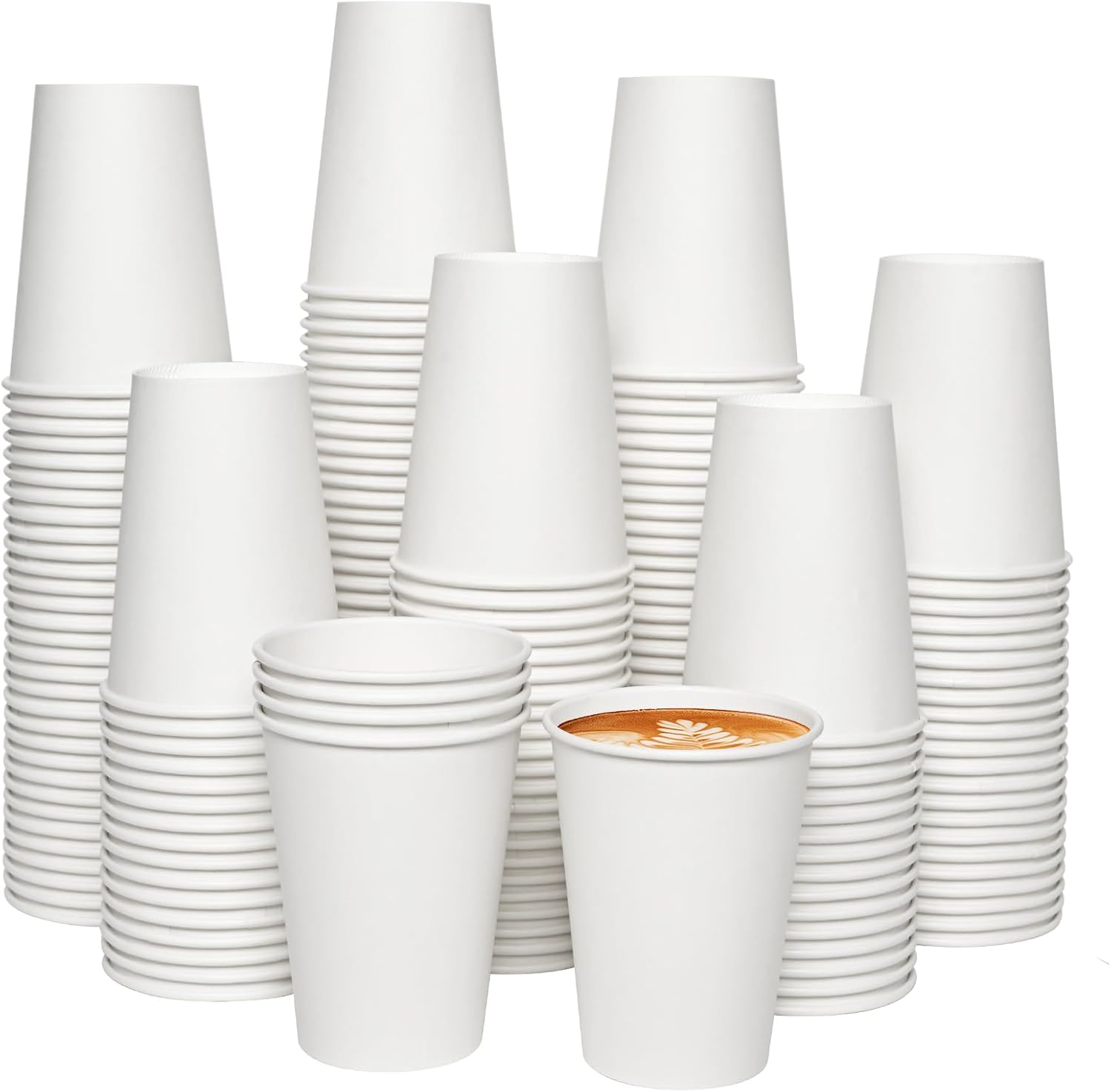 JOLLY CHEF 300 Pack 12 oz Disposable Paper Cups