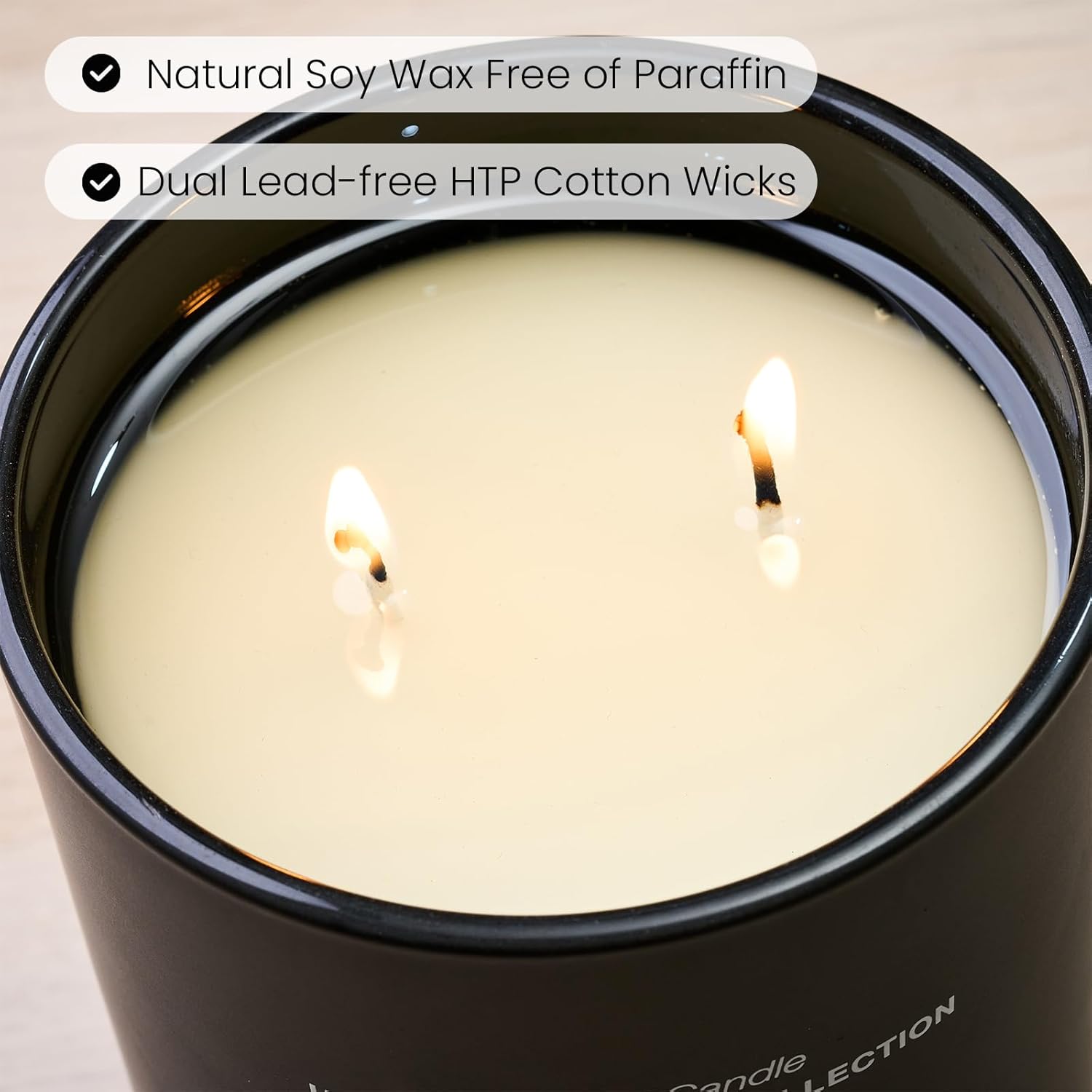 MSENSE Natural Soy Candle Bamboo Stream 166 Oz