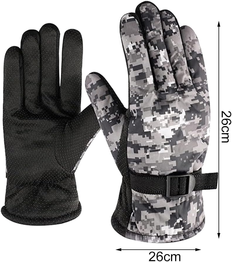 Zcargel Warm Gloves for Winter Outdoor Activities