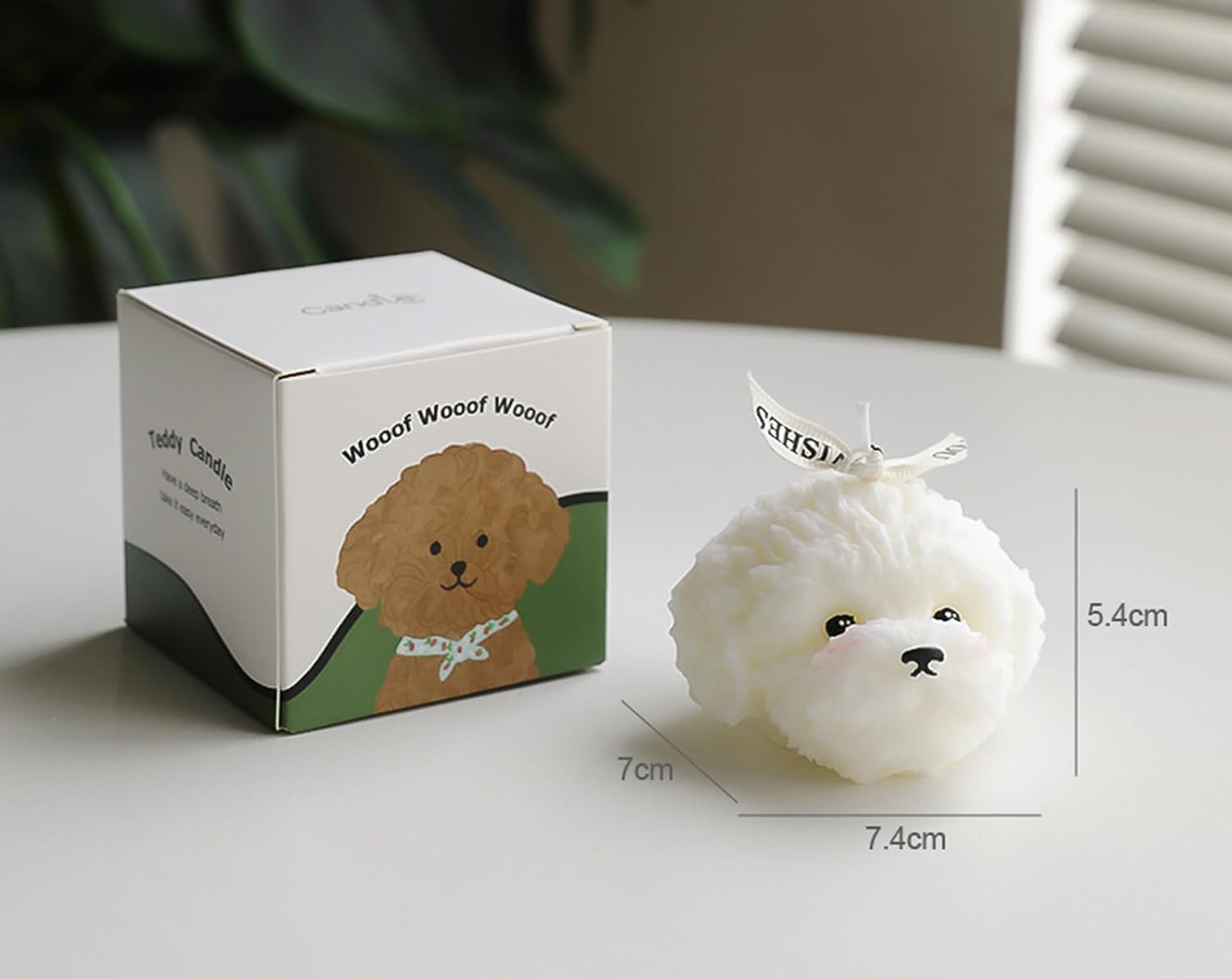 Teddy Dog Shaped Scented Candle 100G Aromatherapy