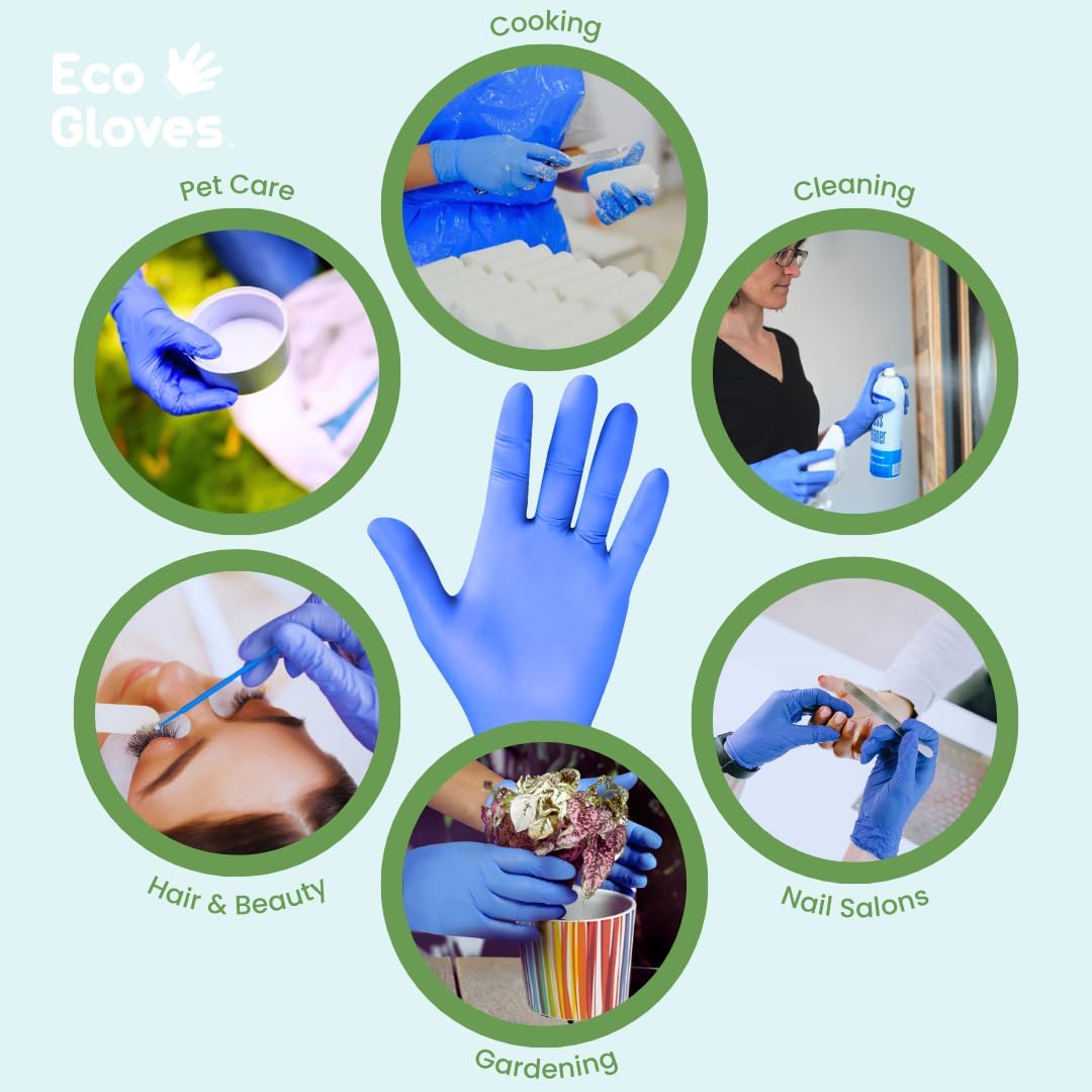 Eco Gloves Biodegradable Nitrile Powder Free