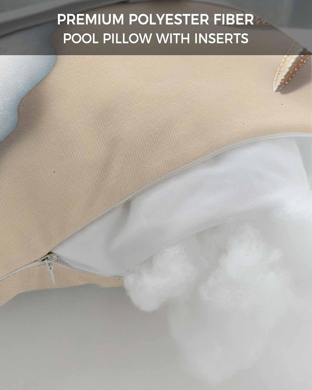 Ocean Outdoor Head Pillows for Recliner Lounge Chair Pack of 2
