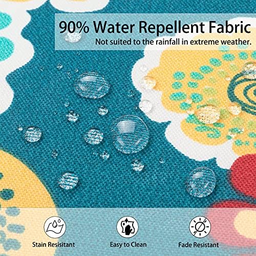 Magpie Fabrics Pack of 2 Waterproof Throw Pillow with Insert 18x18 Inch