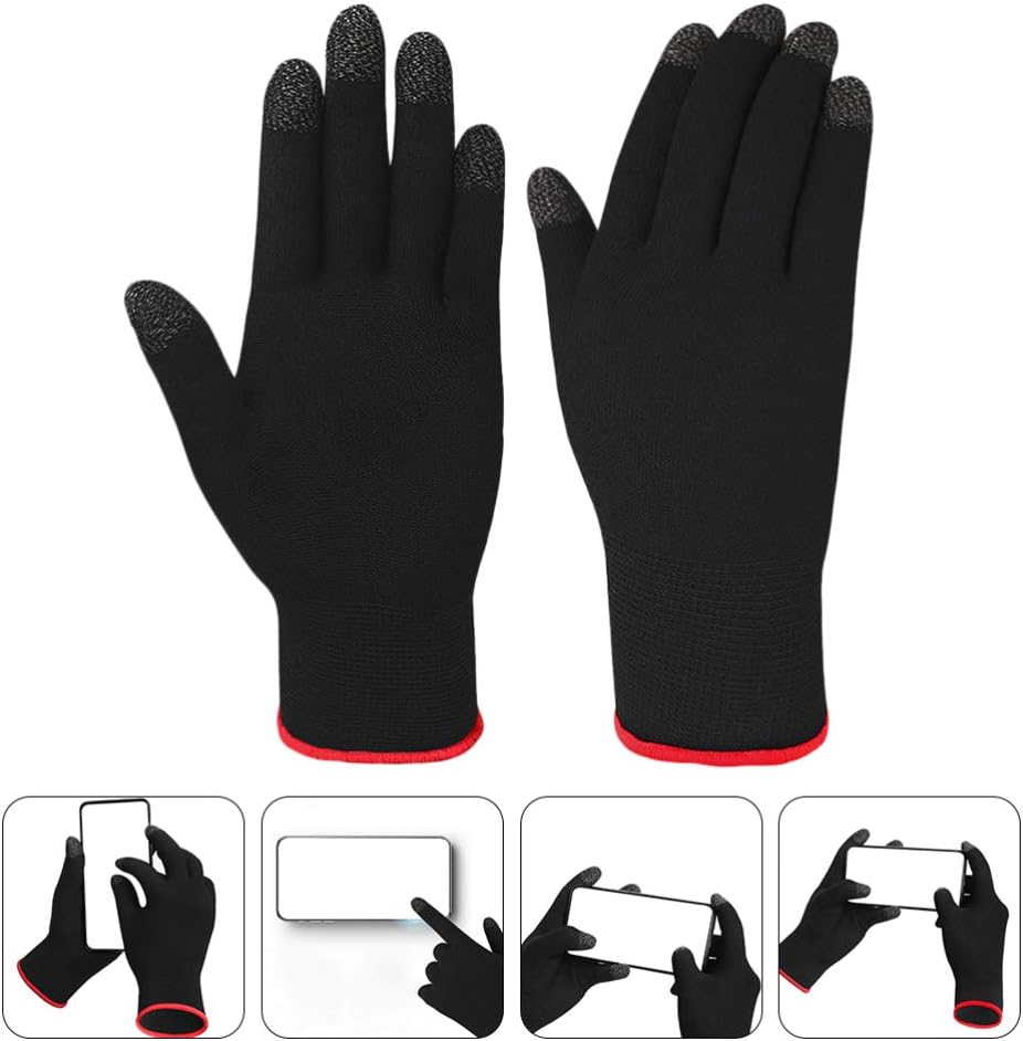 Healifty Touch Screen Warm Anti Slip Gloves for Men Women