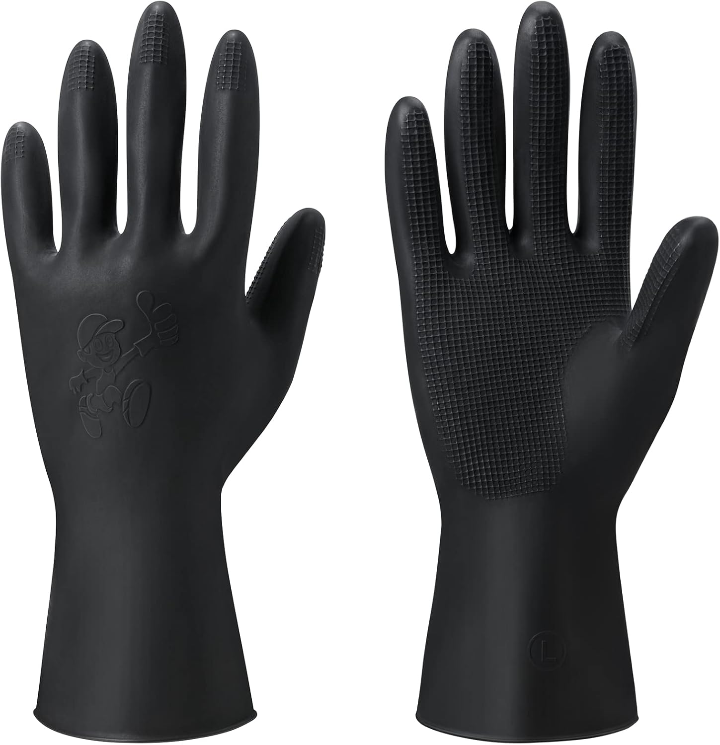 ThxToms Chemical Resistant Latex Gloves 5 Pairs