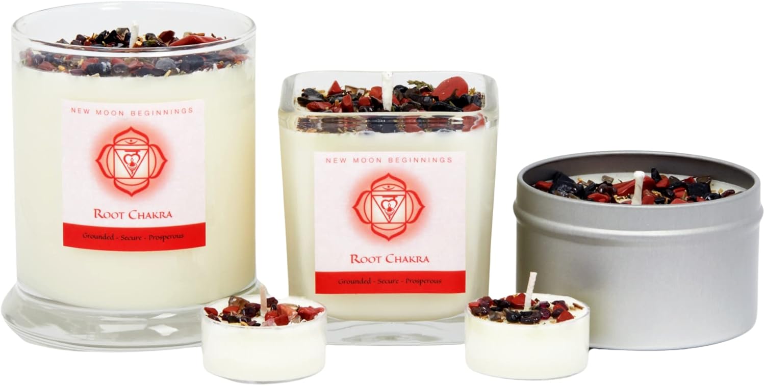 Root Chakra Candle - Grounding Manifestation