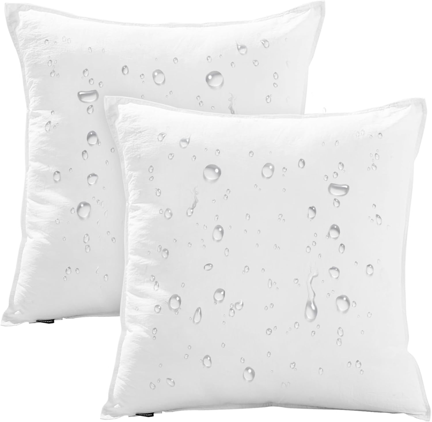 Deconovo Waterproof Outdoor Pillow Inserts Set of 2