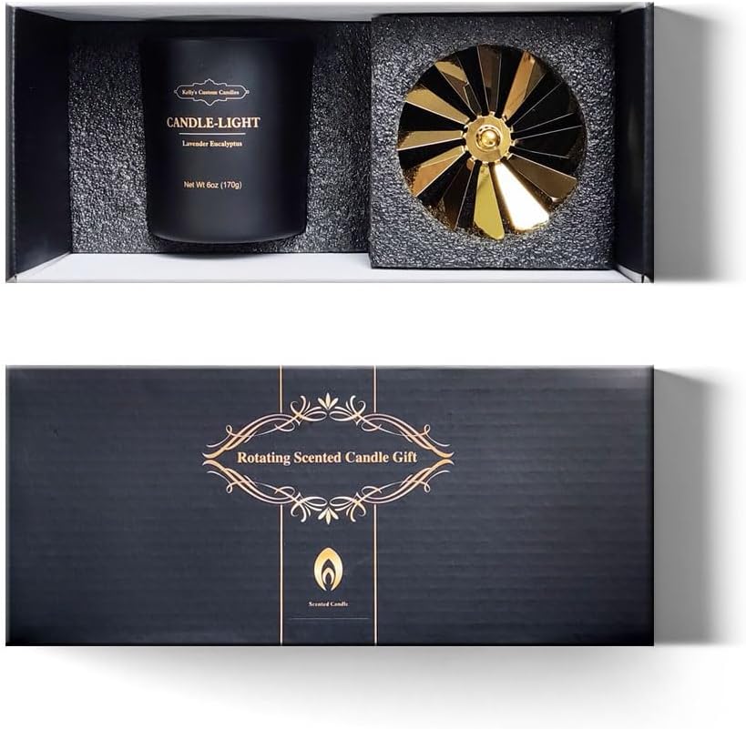 Kellys Custom Candles Rotating Butterfly 6 oz Set