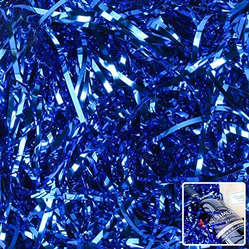 Zwish Sparkly Iridescent Crinkle Filler Film - Blue