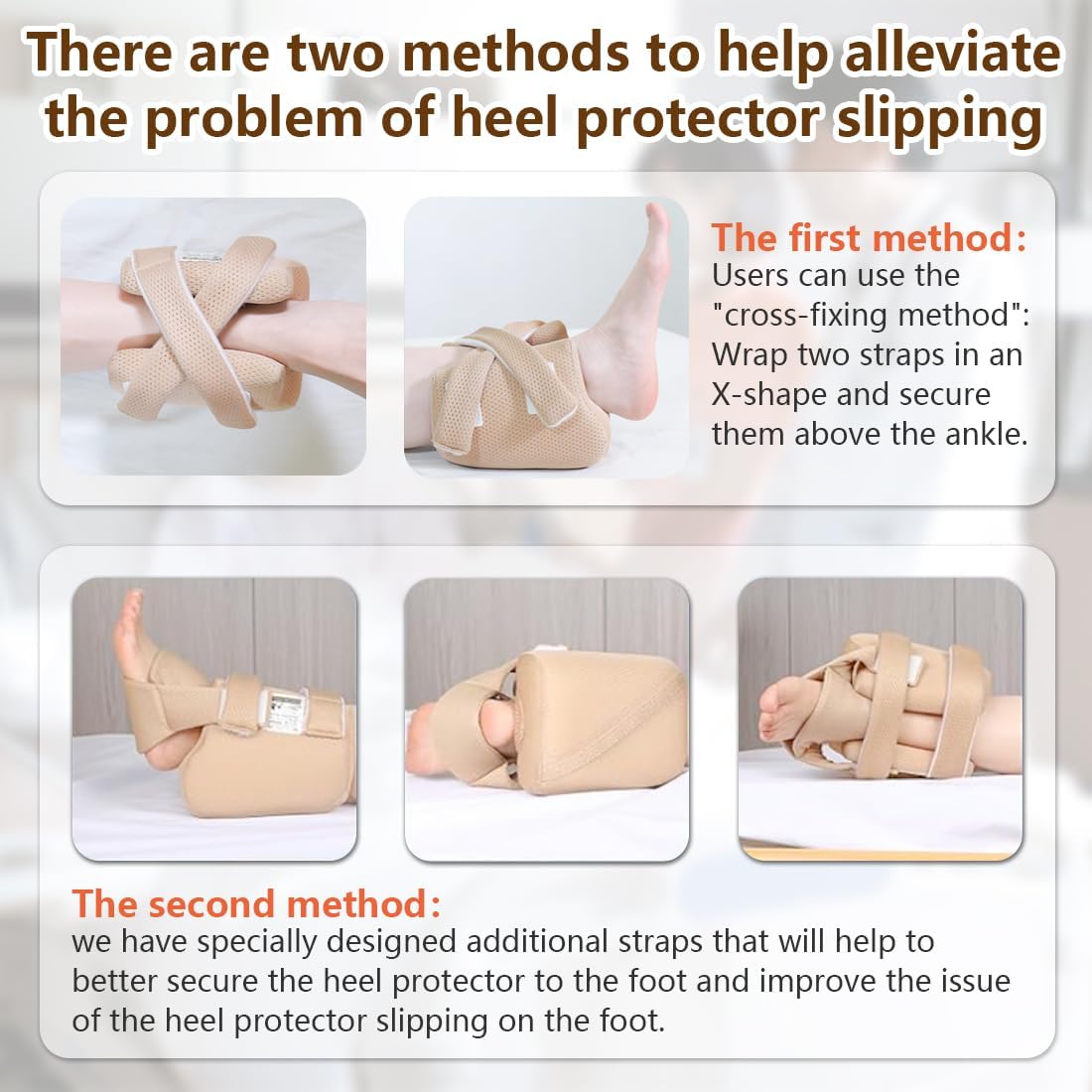 Ehucon 3D Heel Protectors for Pressure Sores