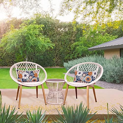 JMGBird 12x20 Inch Outdoor Lumbar Pillows Pack of 2
