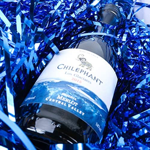 Zwish Sparkly Iridescent Crinkle Filler Film - Blue