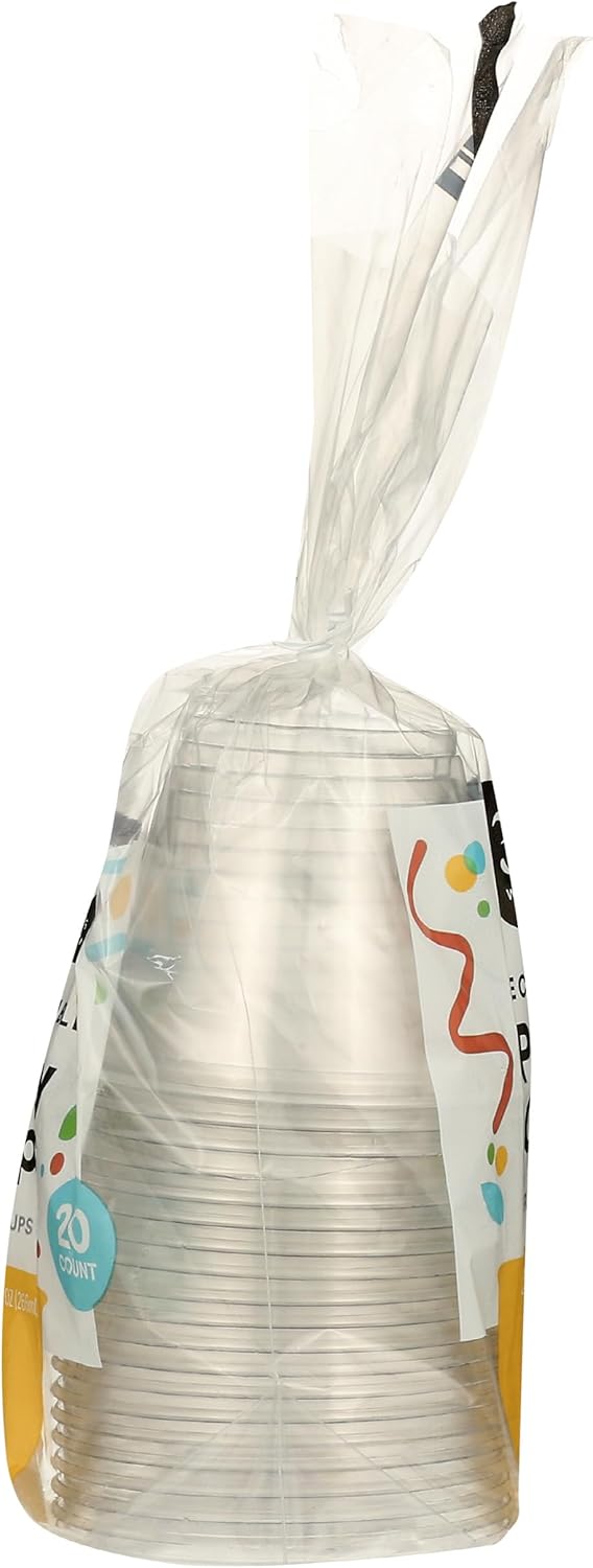 365 by Whole Foods Market Recyclable Plastic Party Cups 20 Count