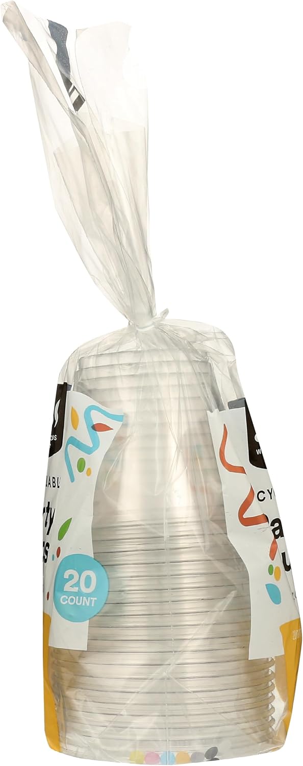 365 by Whole Foods Market Recyclable Plastic Party Cups 20 Count
