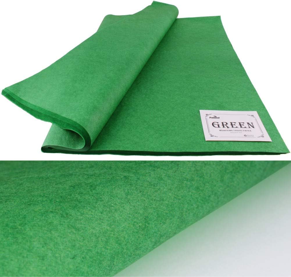 PMLAND Premium Green Tissue Paper 100 Sheets