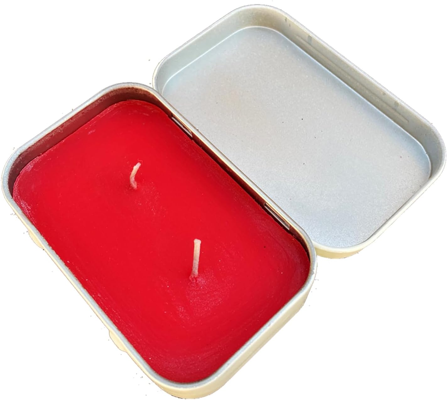 Strawberry Breeze Compact Travel Candle in Metal Tin