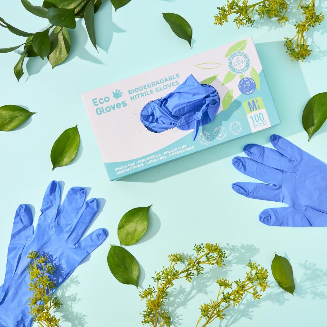 Eco Gloves Biodegradable Nitrile Powder Free