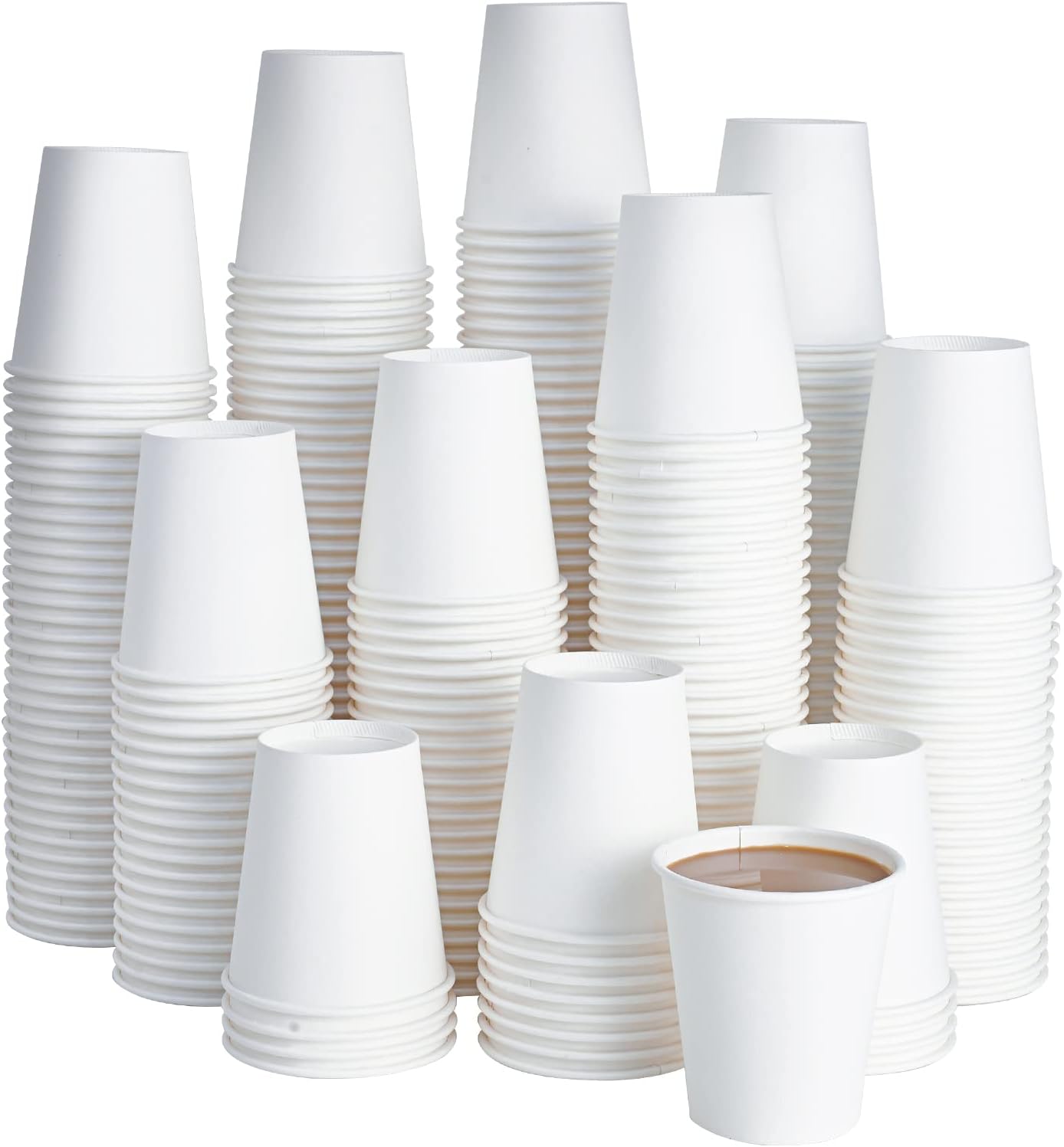 LITOPAK 270 Pack 10 oz Disposable Paper Coffee Cups