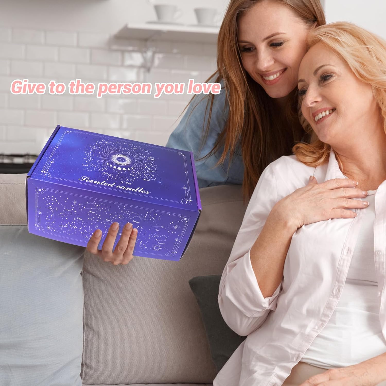 12 Pack Constellation Scented Candles Gift Set