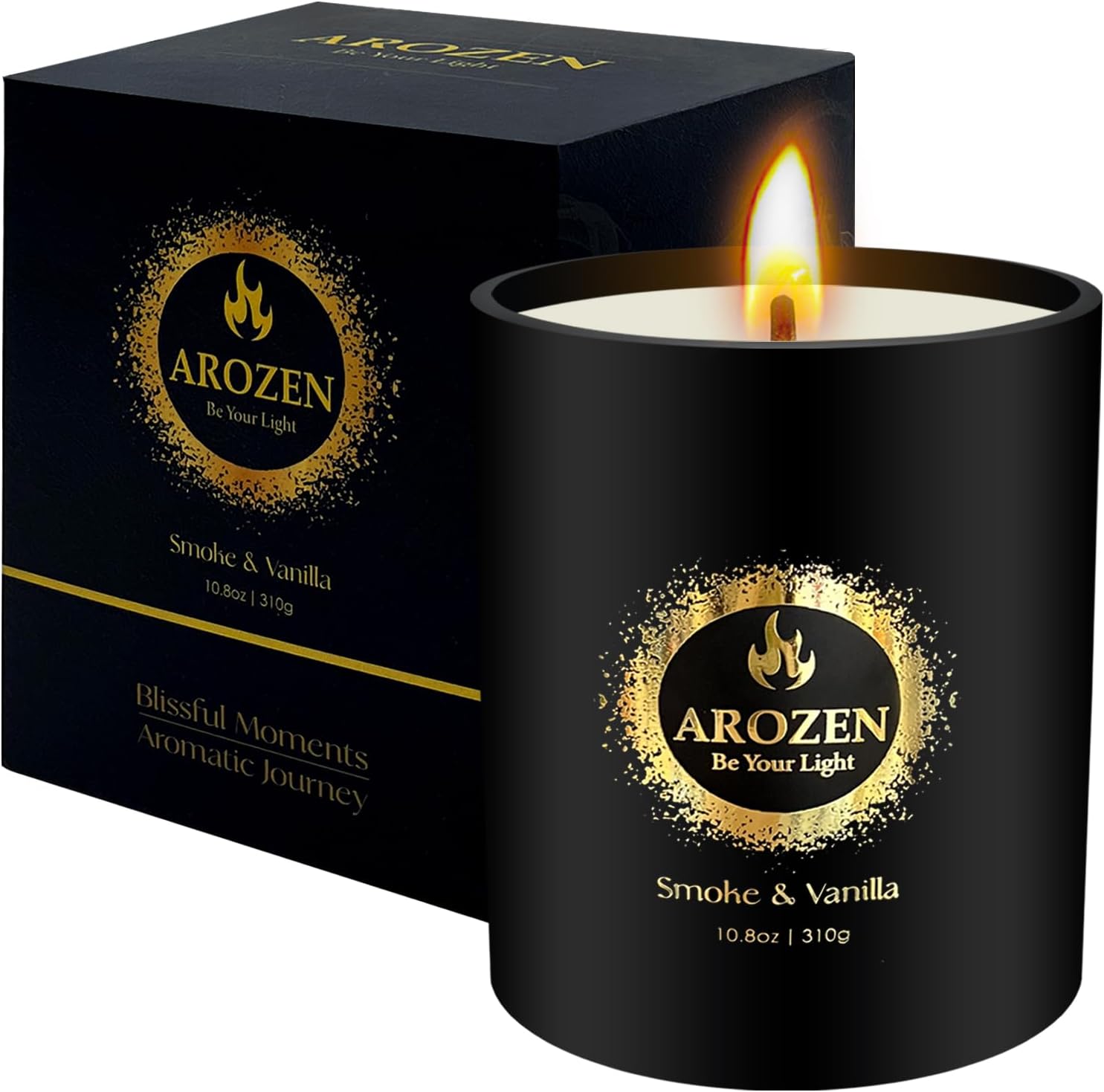 Premium Smoke Vanilla Candle for Men