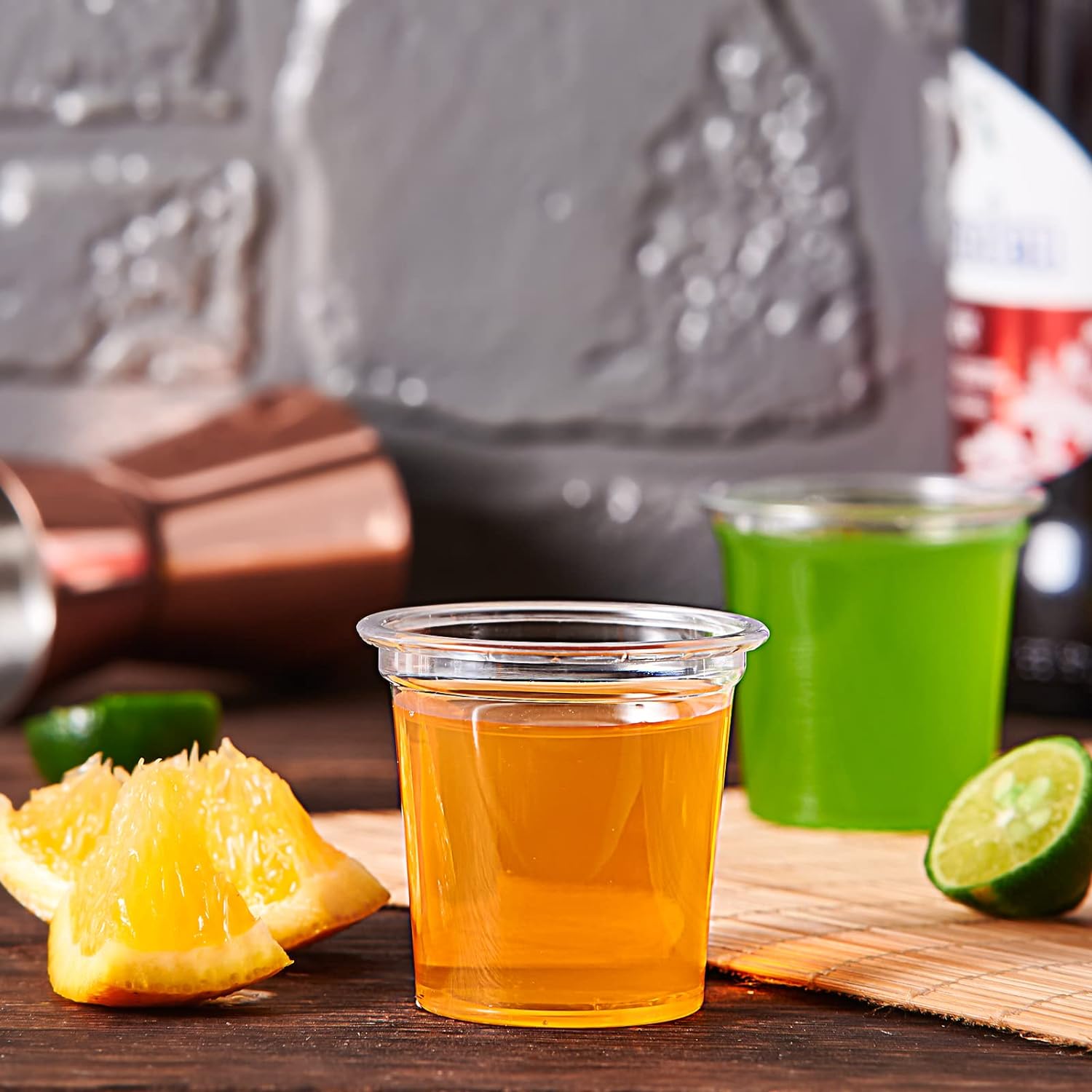Lilymicky 500 Pack 1 Ounce Clear Shot Glasses