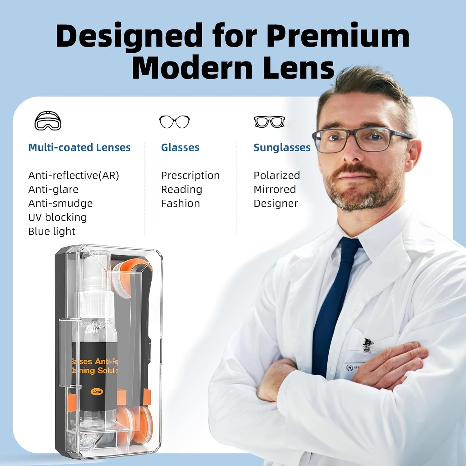 Ordilend All-in-One Glasses Cleaning Kit
