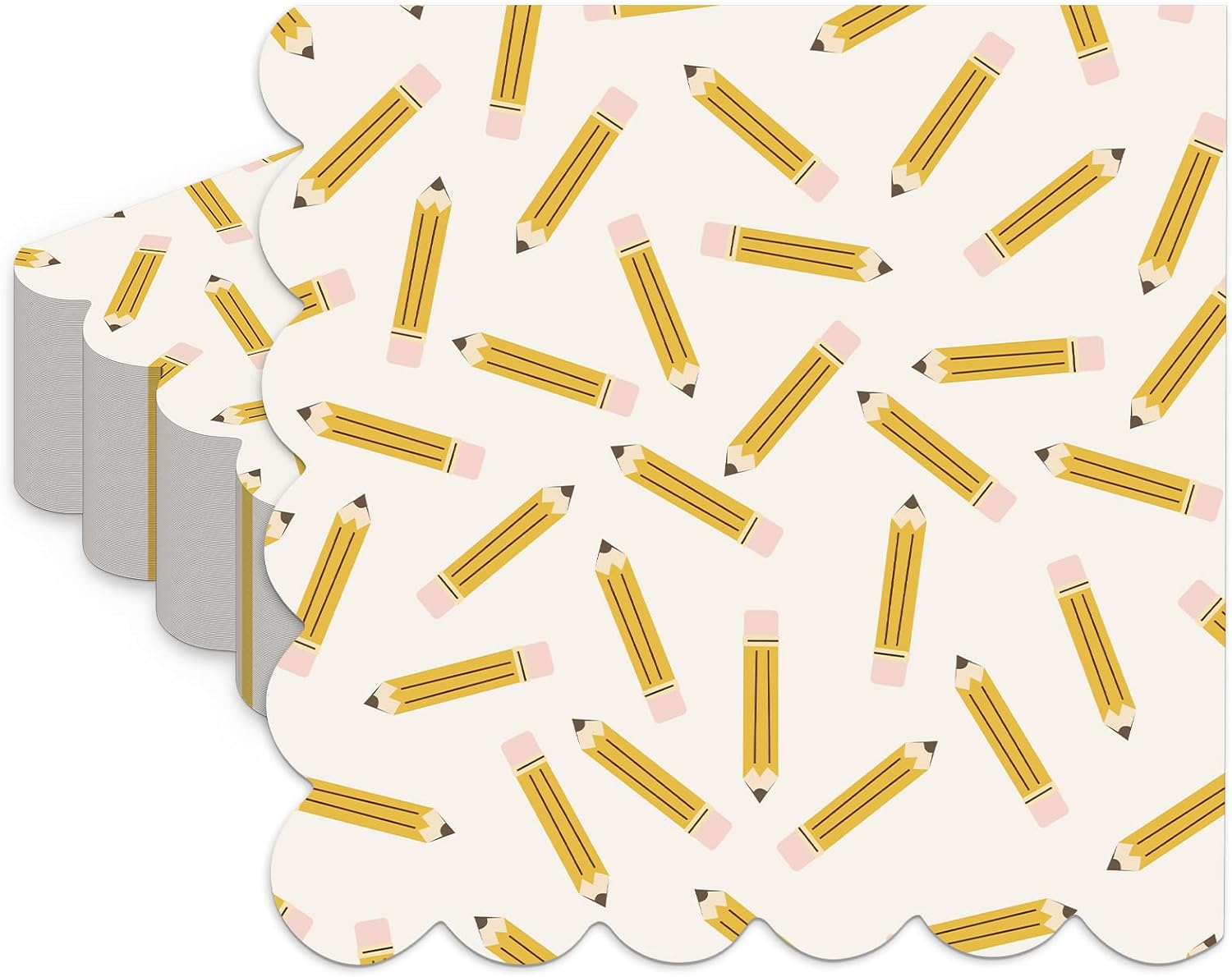 100 Pcs Mini Pencil Pattern Disposable Napkins