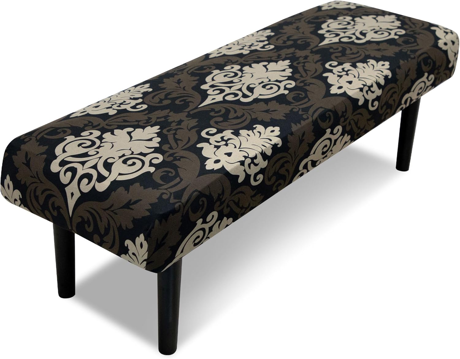 Stretch Bench Covers with Anti-Slip Design and Royal Print
