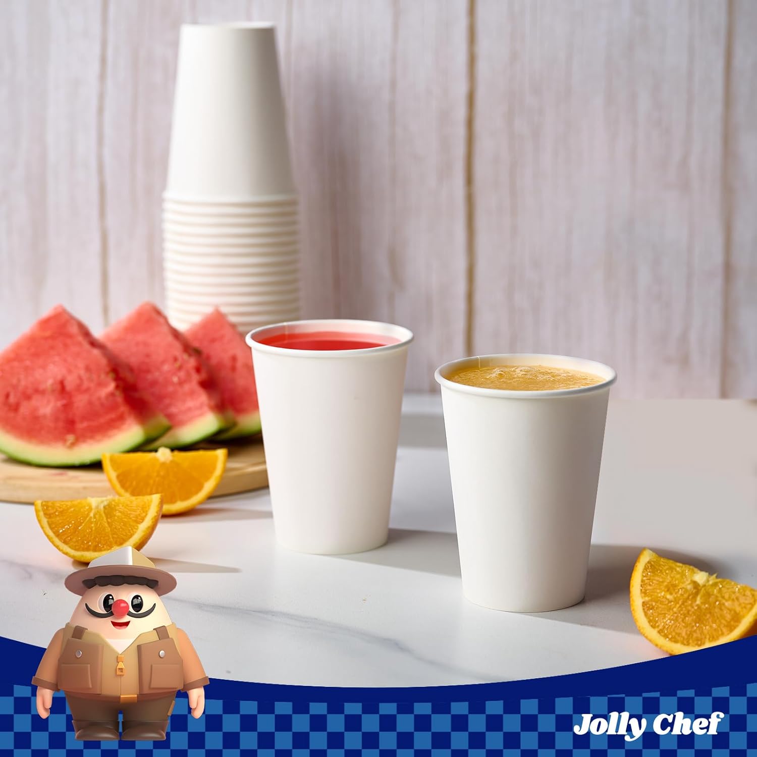 JOLLY CHEF 200 Count 12 Oz Coffee Cups