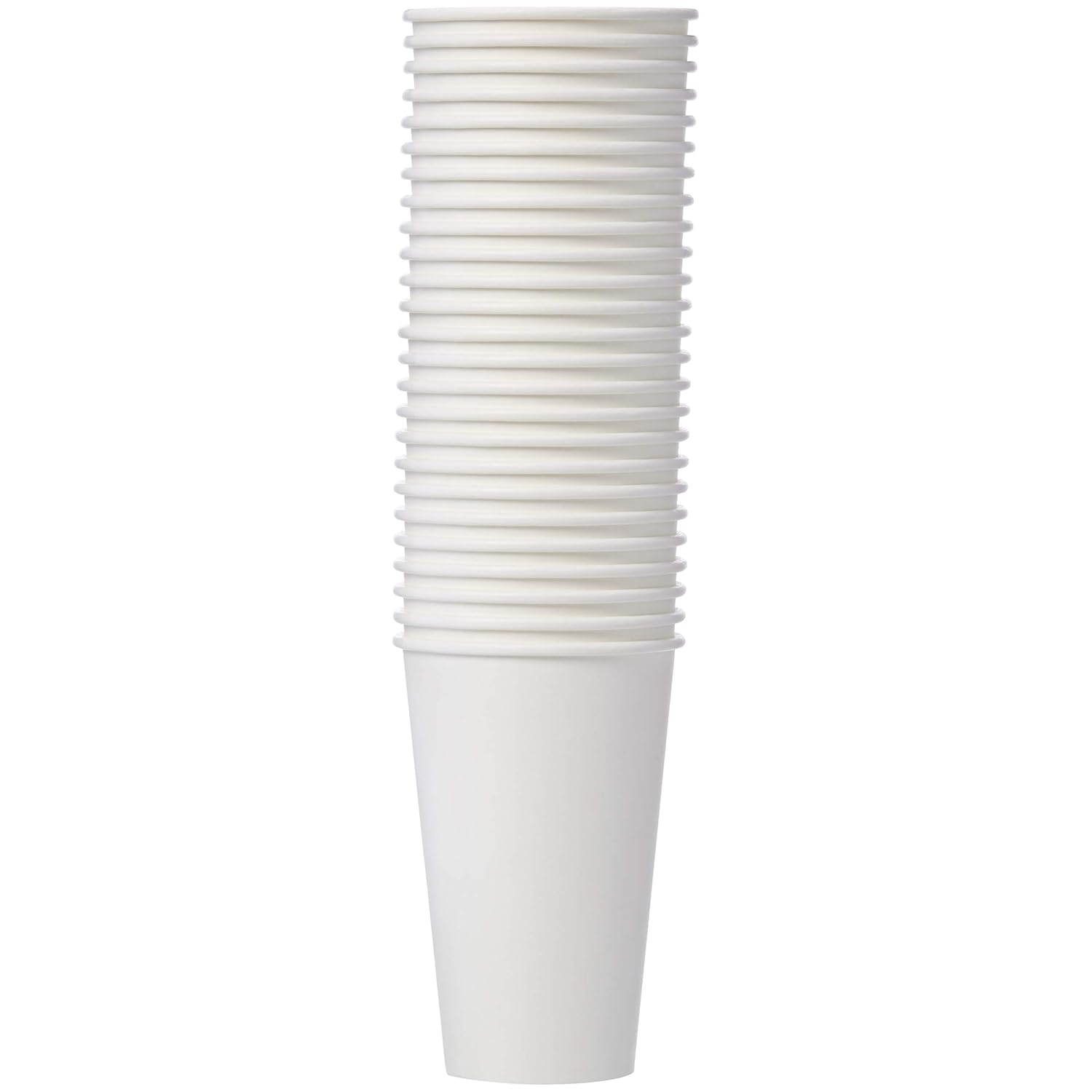 Amazon Basics Compostable Coffee Cups 16 Ounces 500 Count White