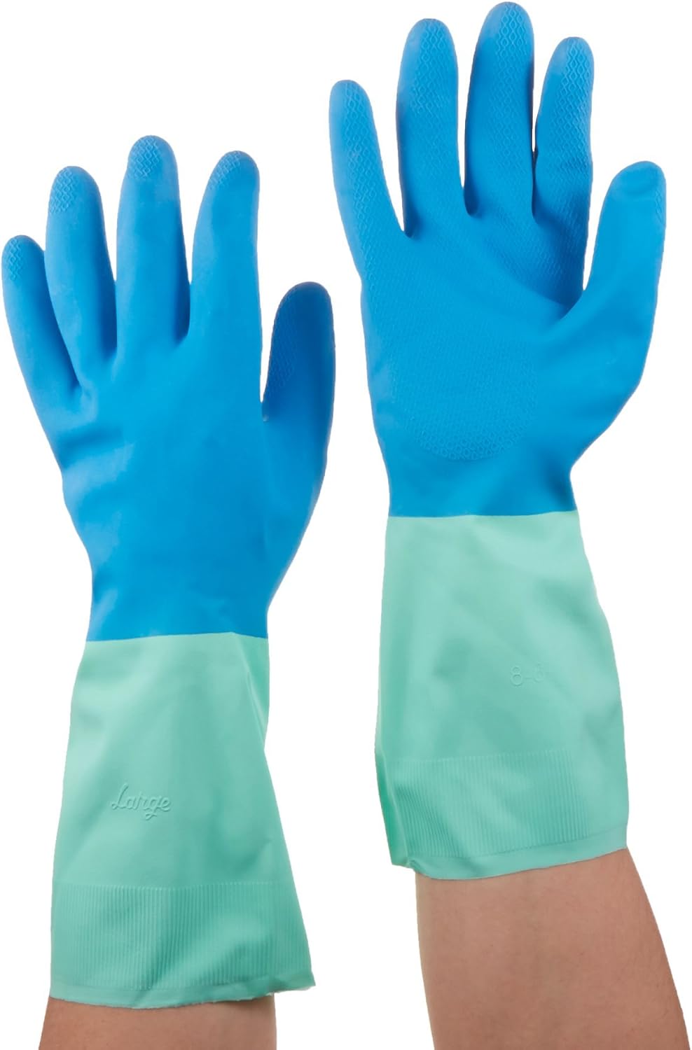 Lehigh Spontex 11953 Large Blue Nonslip Glove