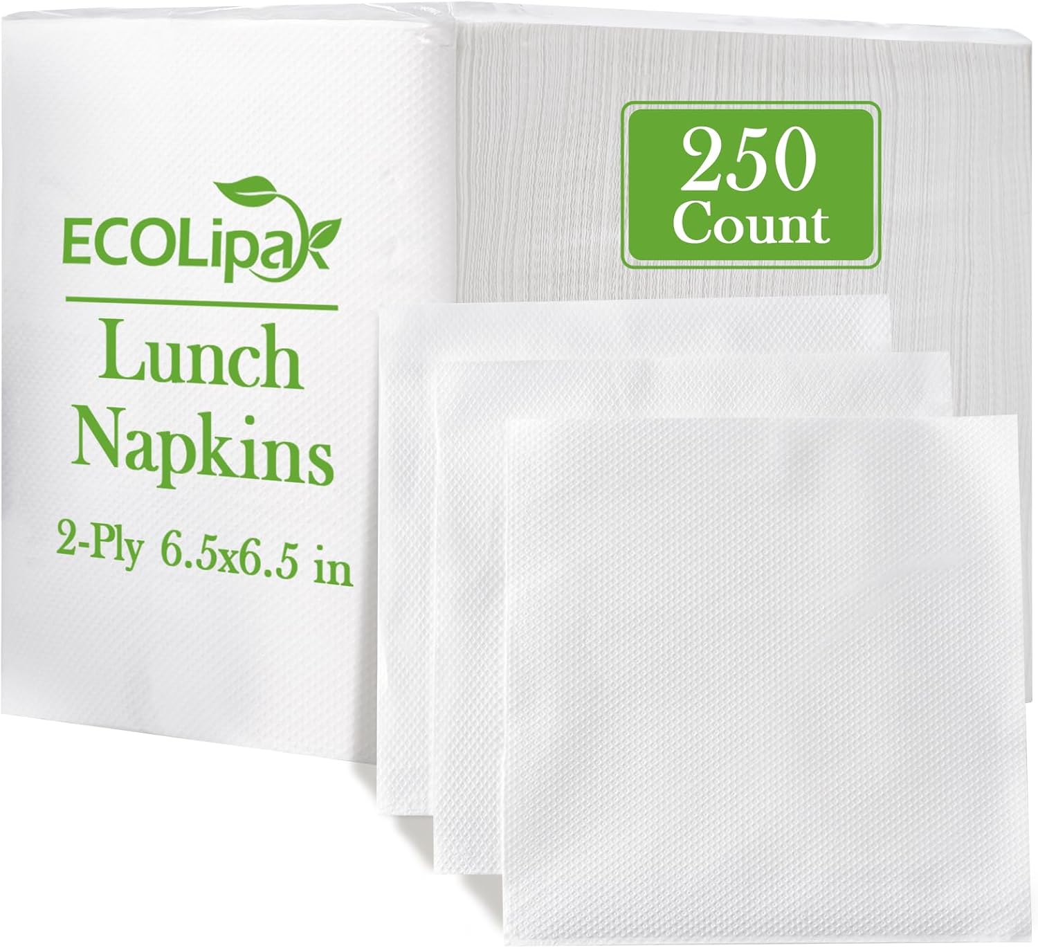 ECOLipak 250 Count Disposable Napkins