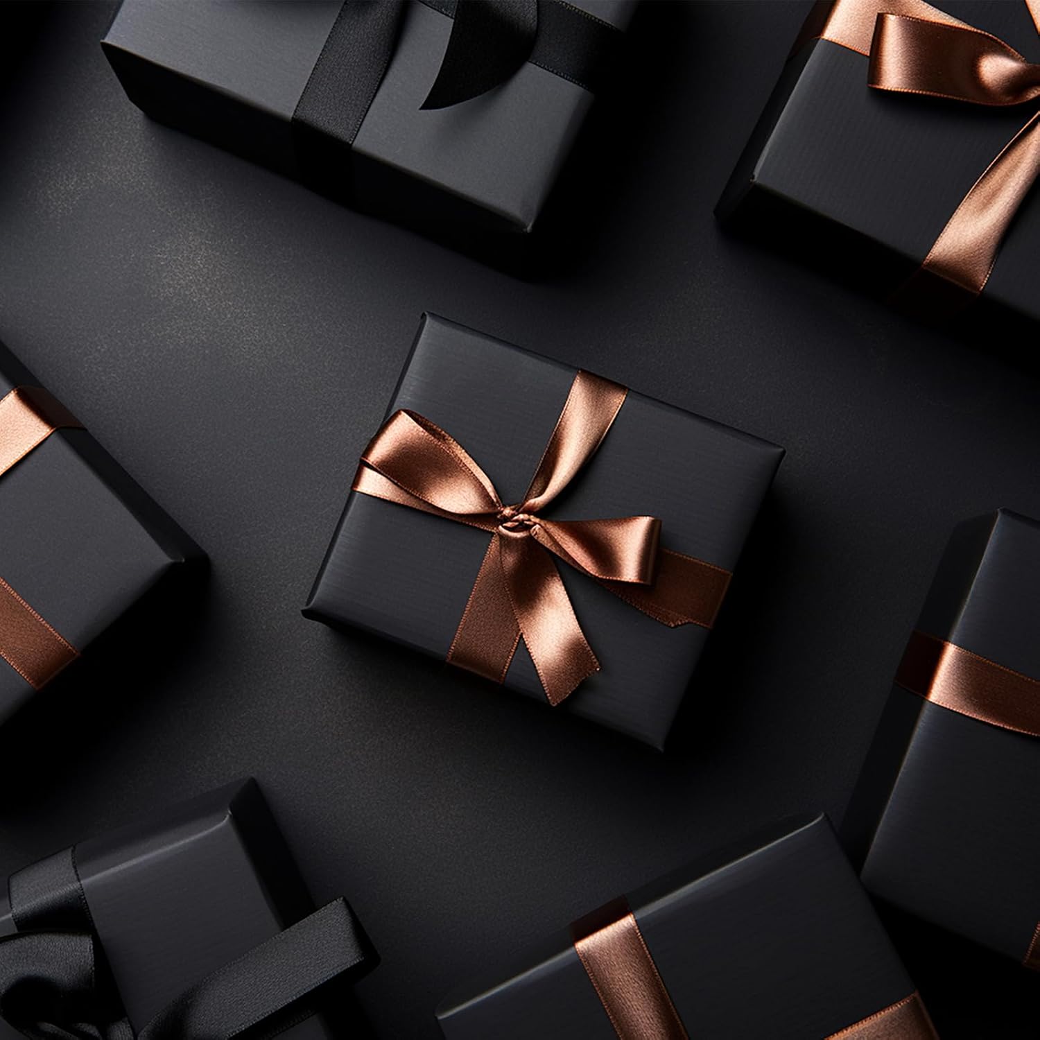 120 Sheets Black Tissue Paper for Gift Wrapping