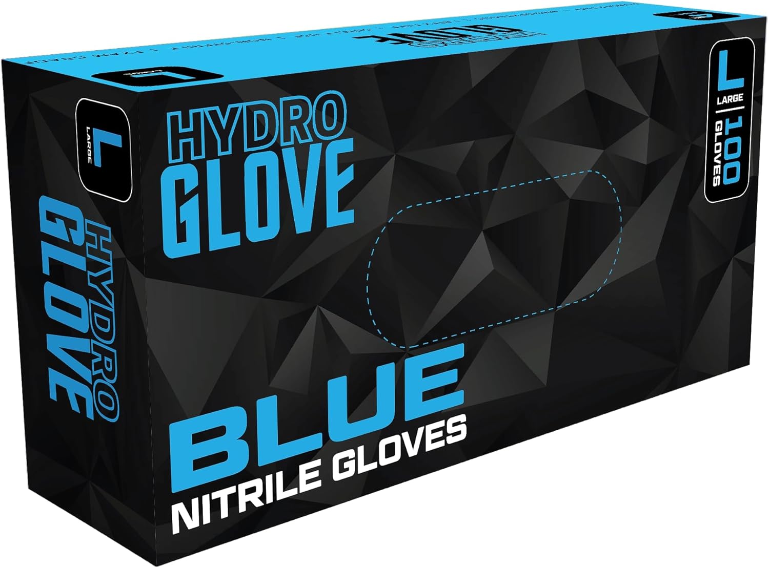 4 Mil Blue Nitrile Gloves Case of 1000