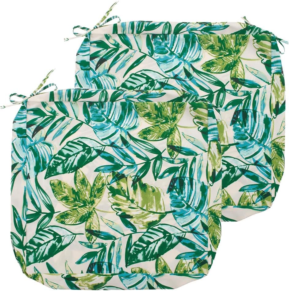 FUNHOME Outdoor Cushion Covers Set of 2 24x24x4 Inch