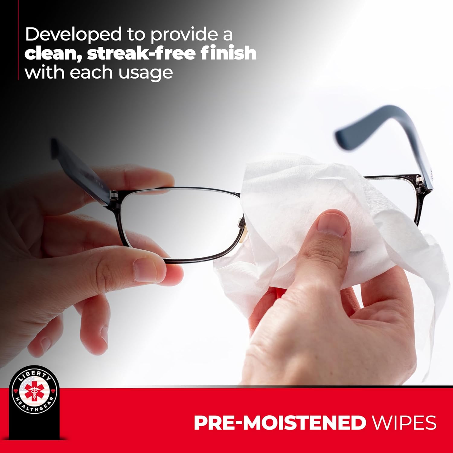 400 Count Eyeglass Wipes with Microfiber Cloth