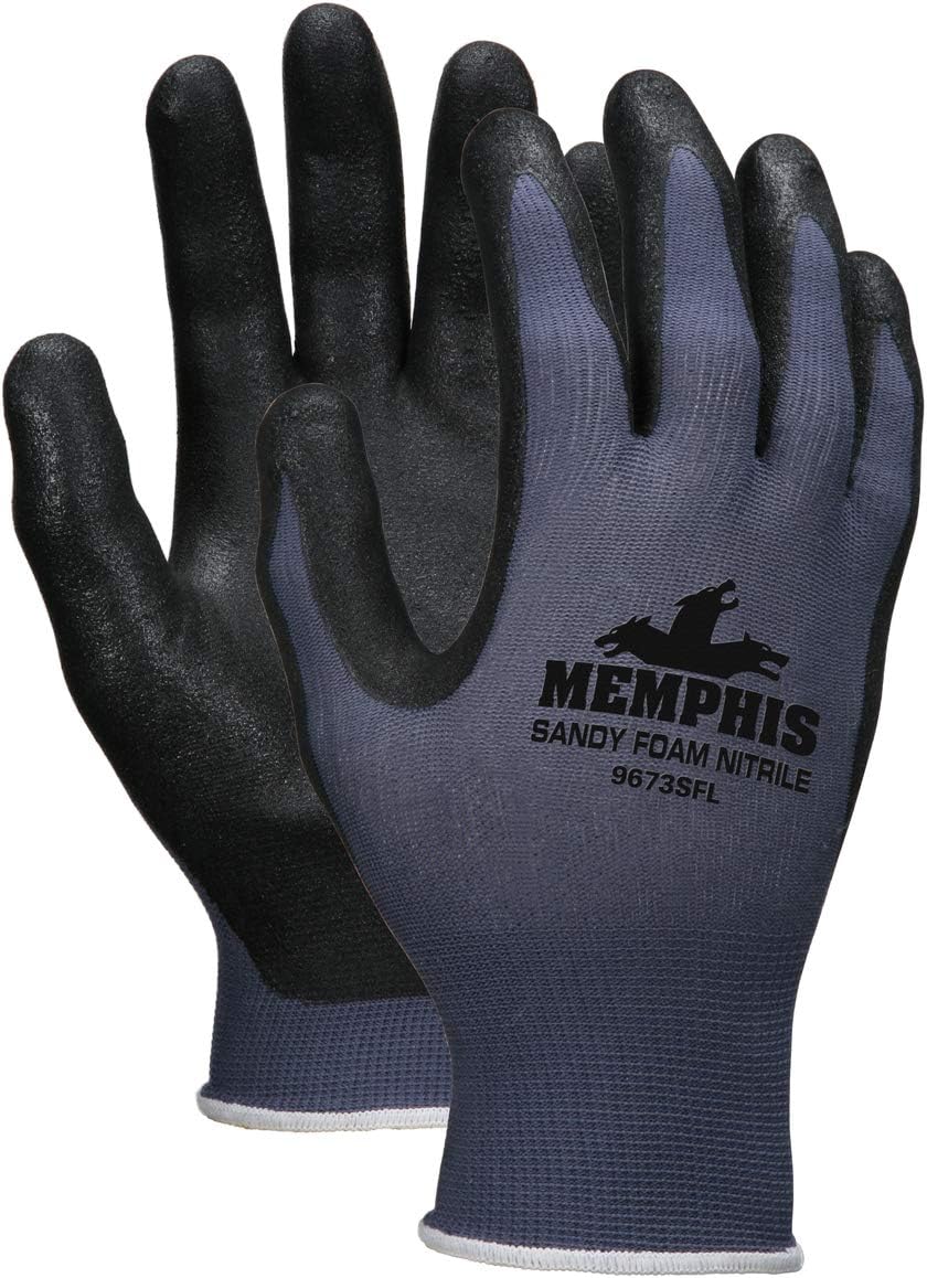 MCR Safety 9673SFXS Foam Gloves XS 12 Pack