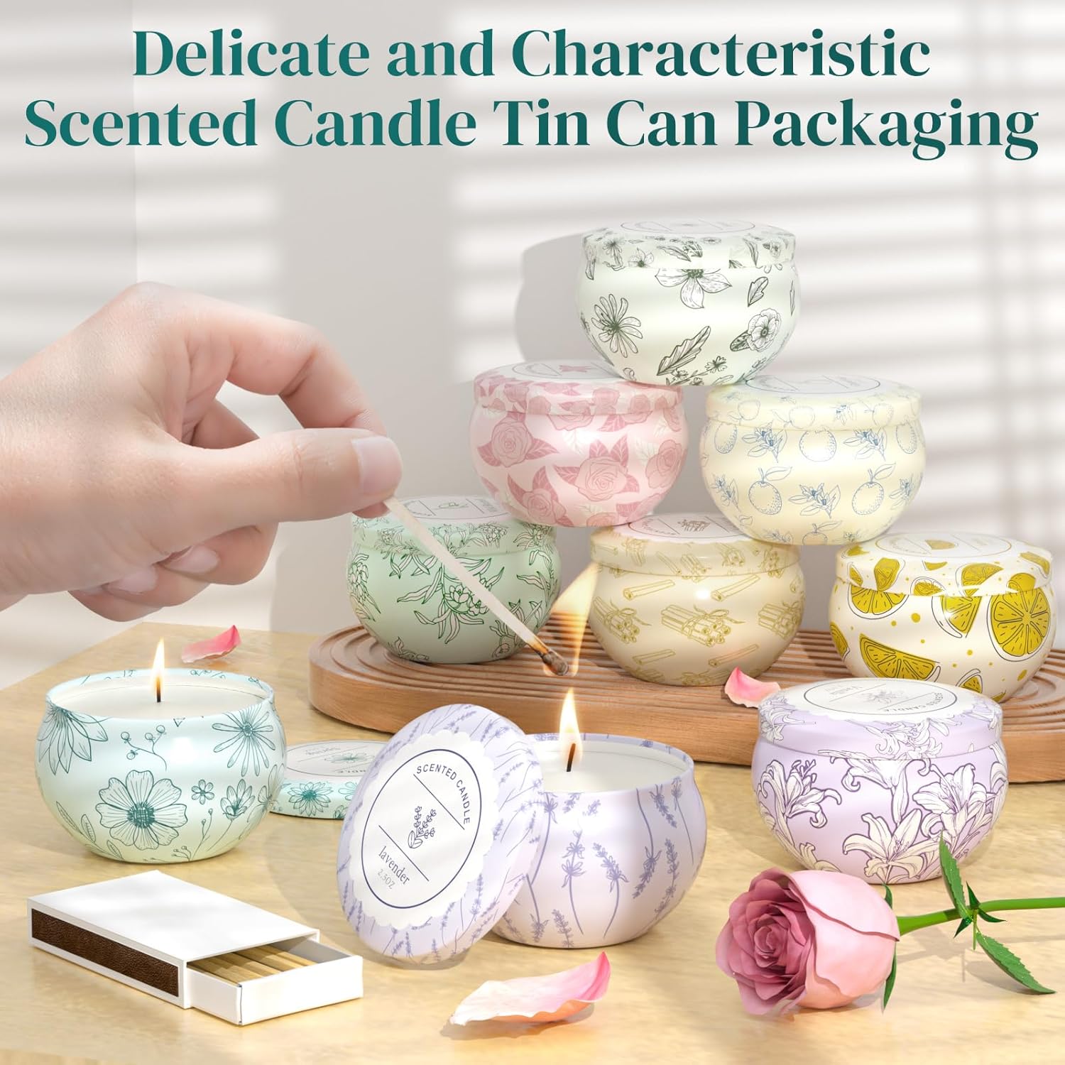 WarmEmbrace Scented Candle Set of 9